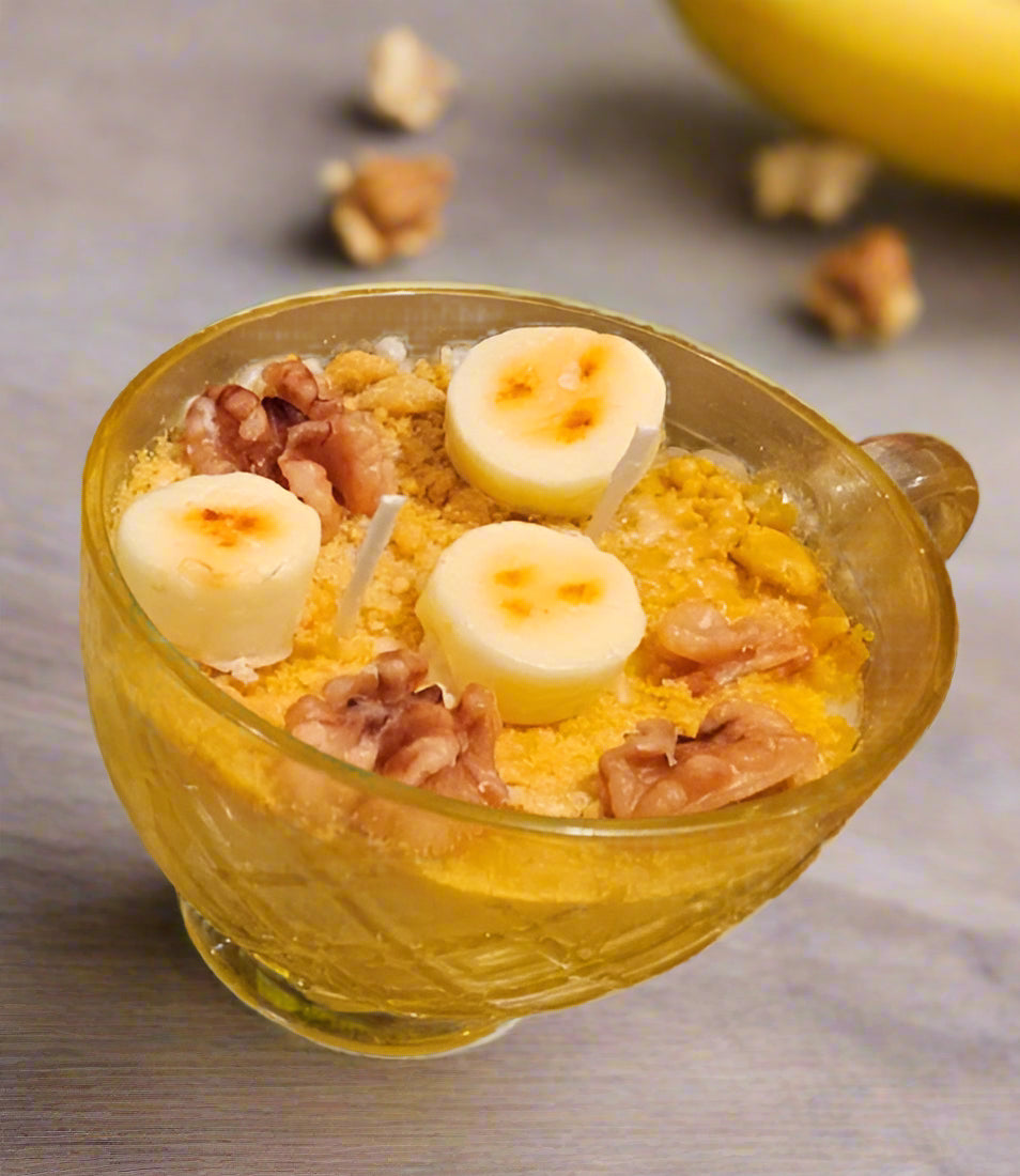 Banana Walnut Dessert Candle 13 oz net