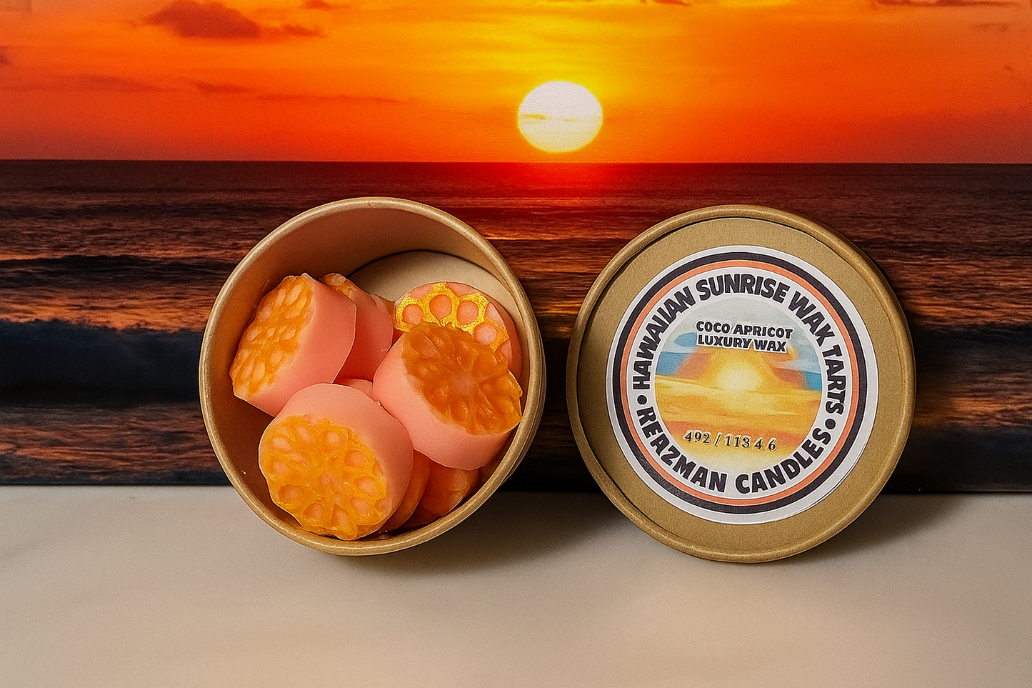 Hawaiian Sunset Wax Tart Melts 4 oz