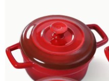 Blueberry Lemon Dessert Candle (with reusable ceramic crock) 10 oz