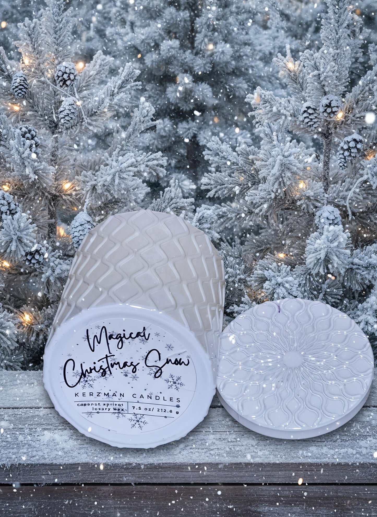 Magical Christmas Snow Candle 7.5 oz