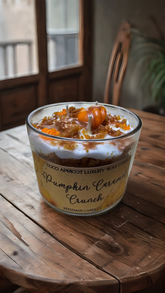 Pumpkin Caramel Crunch Candle 15 oz