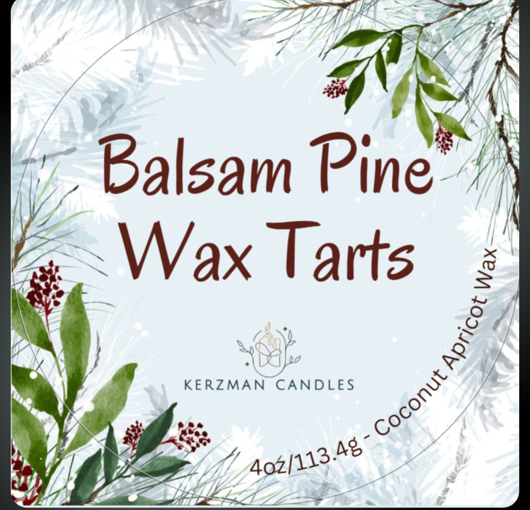 Christmas Balsam Pine 4oz Wax tarts
