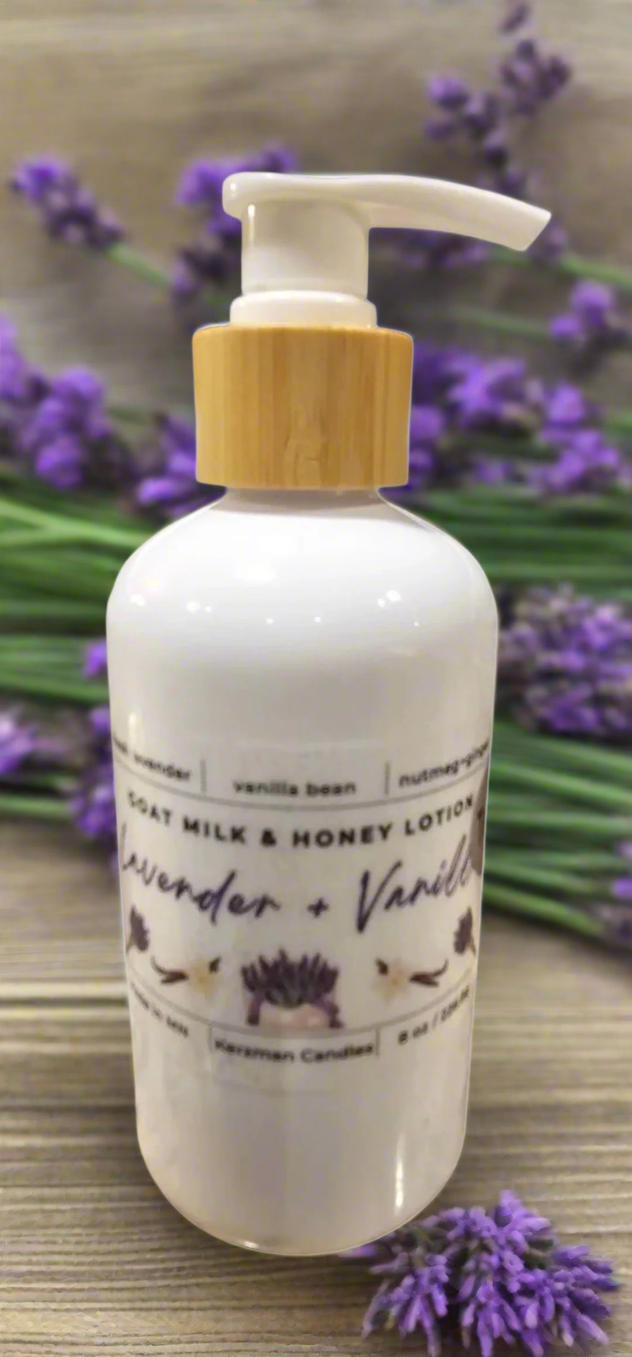 8oz Goat Milk & Honey Lotion (Choose your own fragrance)