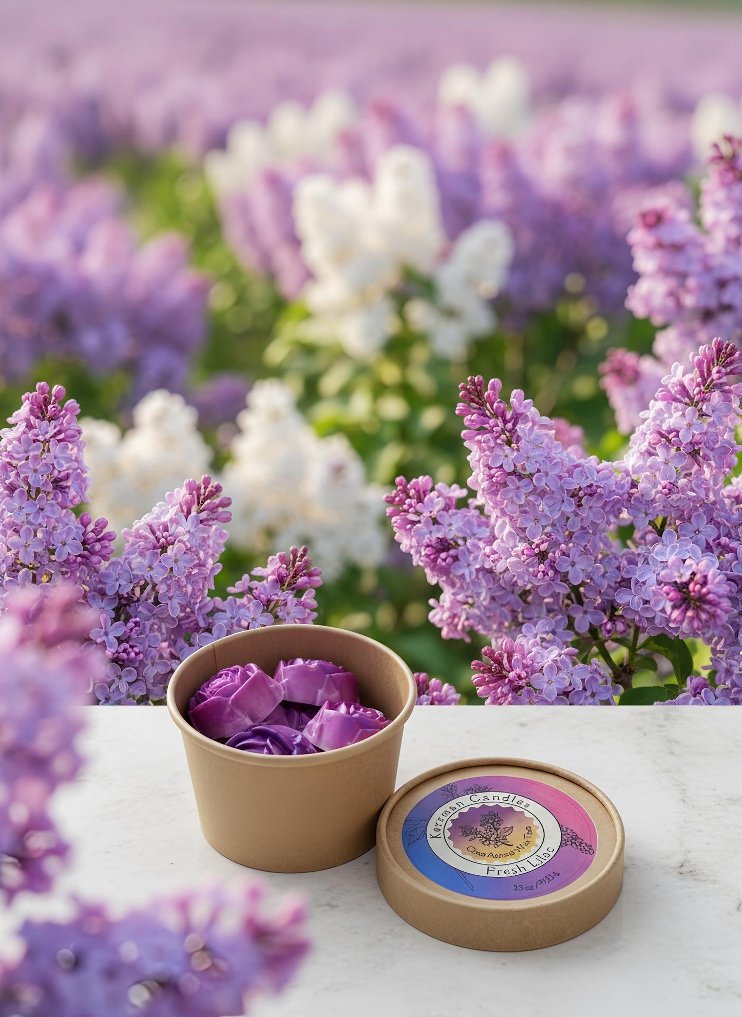 Fresh Lilac Wax Tarts 4 oz