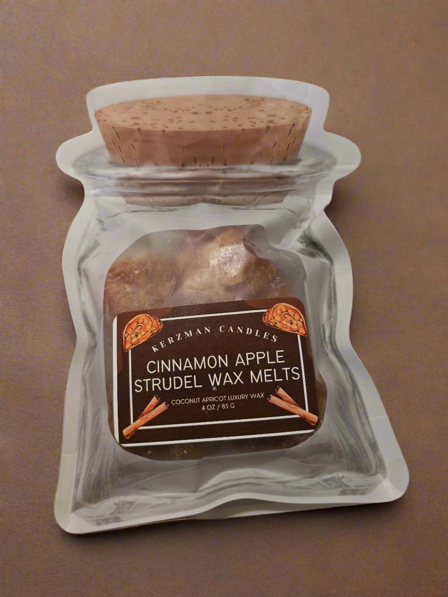 Cinnamon Apple Strudel Wax Melts 4oz Bag
