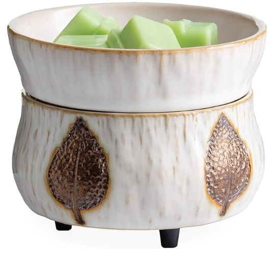 Electric Candle and Wax Warmer-Leaf