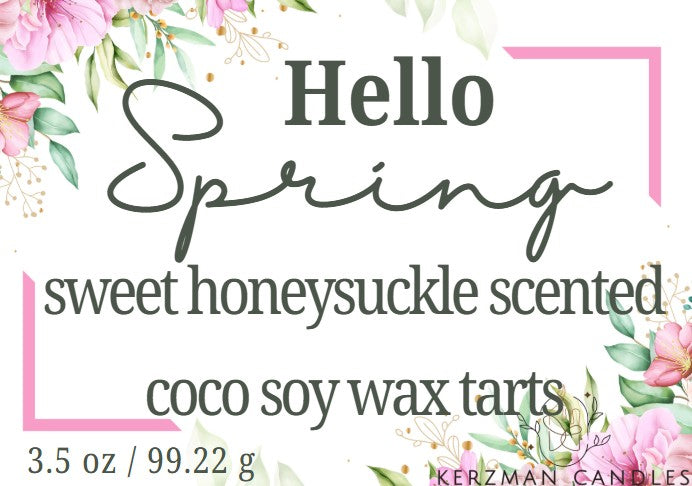 Hello Spring Honeysuckle Tart Wax Melts