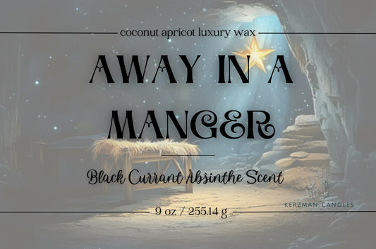 Away In A Manger Candle 9 oz