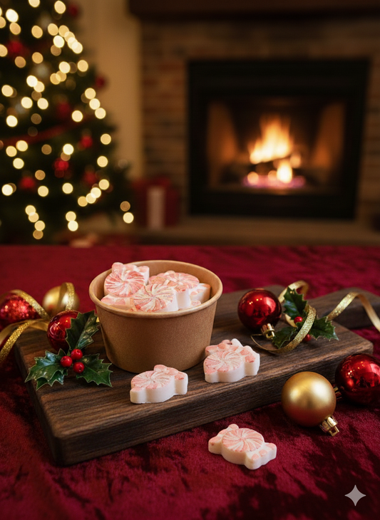 Christmas Peppermints 4oz Wax tarts